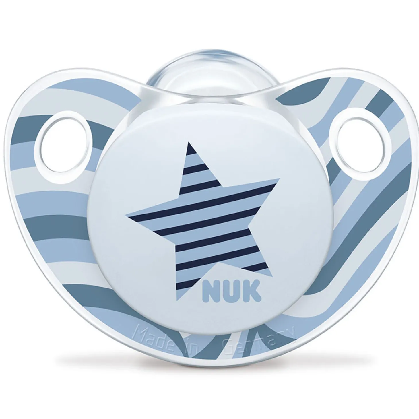 Nuk 2 Sucettes Trendline Day Bleu