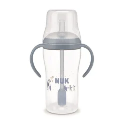 Nuk                    Tasse d'apprentissage paille Perfect Match    Bleu            0 - 9 mois