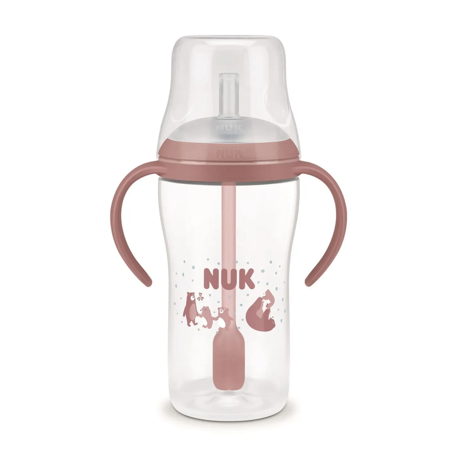 Nuk Tasse d'apprentissage paille Perfect Match Rose 0 - 9 mois