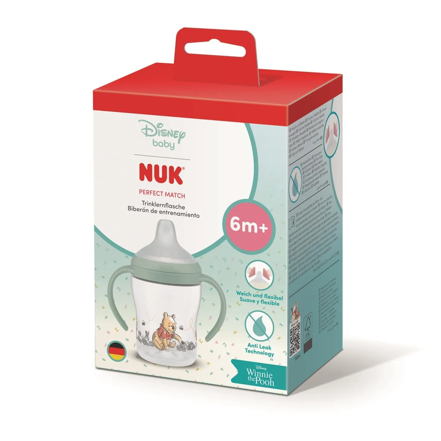 Nuk Tasse d'apprentissage Perfect Match Multicolore 0 - 6 mois