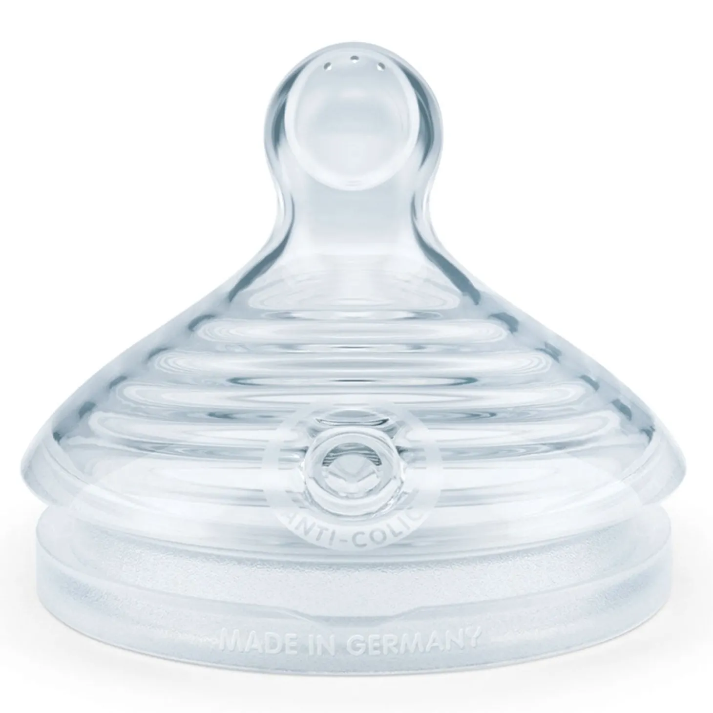 Nuk 2 tétines biberon Nature Sense Taille 2 Perçage S