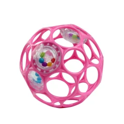 Oball                    Hochet balle sensorielle    Rose