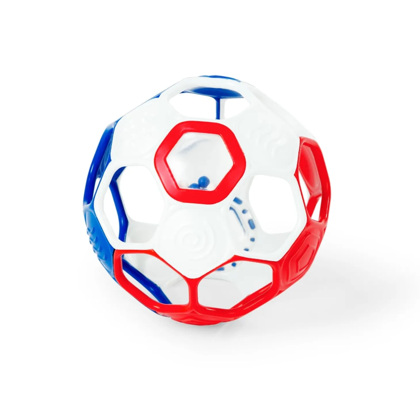 Oball Hochet ballon de foot Bleu/Blanc/Rouge