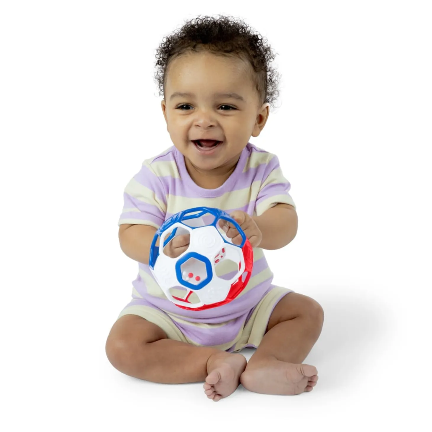 Oball Hochet ballon de foot Bleu/Blanc/Rouge