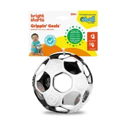Oball                    Hochet ballon de foot    Noir/Blanc