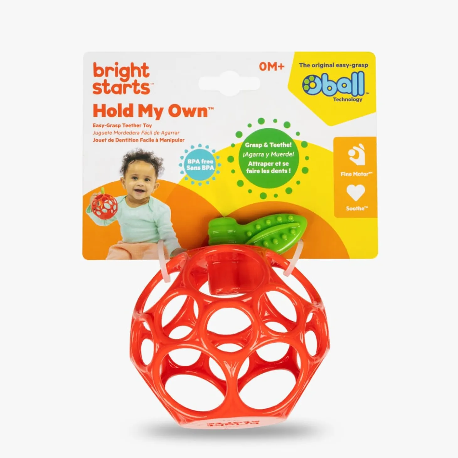 Oball Hochet Pomme Multicolore