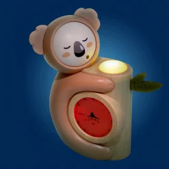 Pabobo                    Veilleuse indicateur de réveil Koala    Caramel
