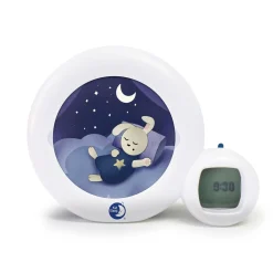 Pabobo                    Veilleuse indicatrice de réveil Moon    Blanc