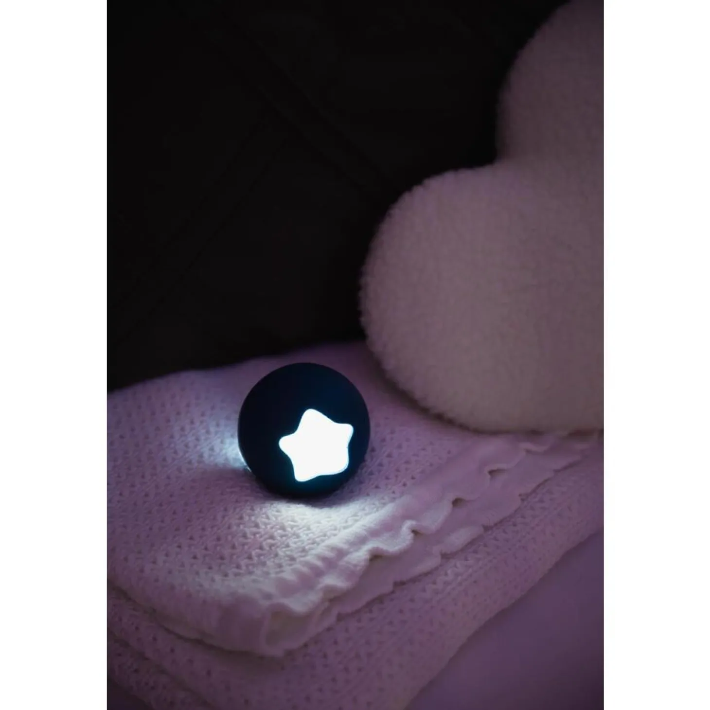 Pabobo Veilleuse Little Moon rechargeable Beige