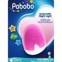 Pabobo                    Veilleuse murale automatique    Rose