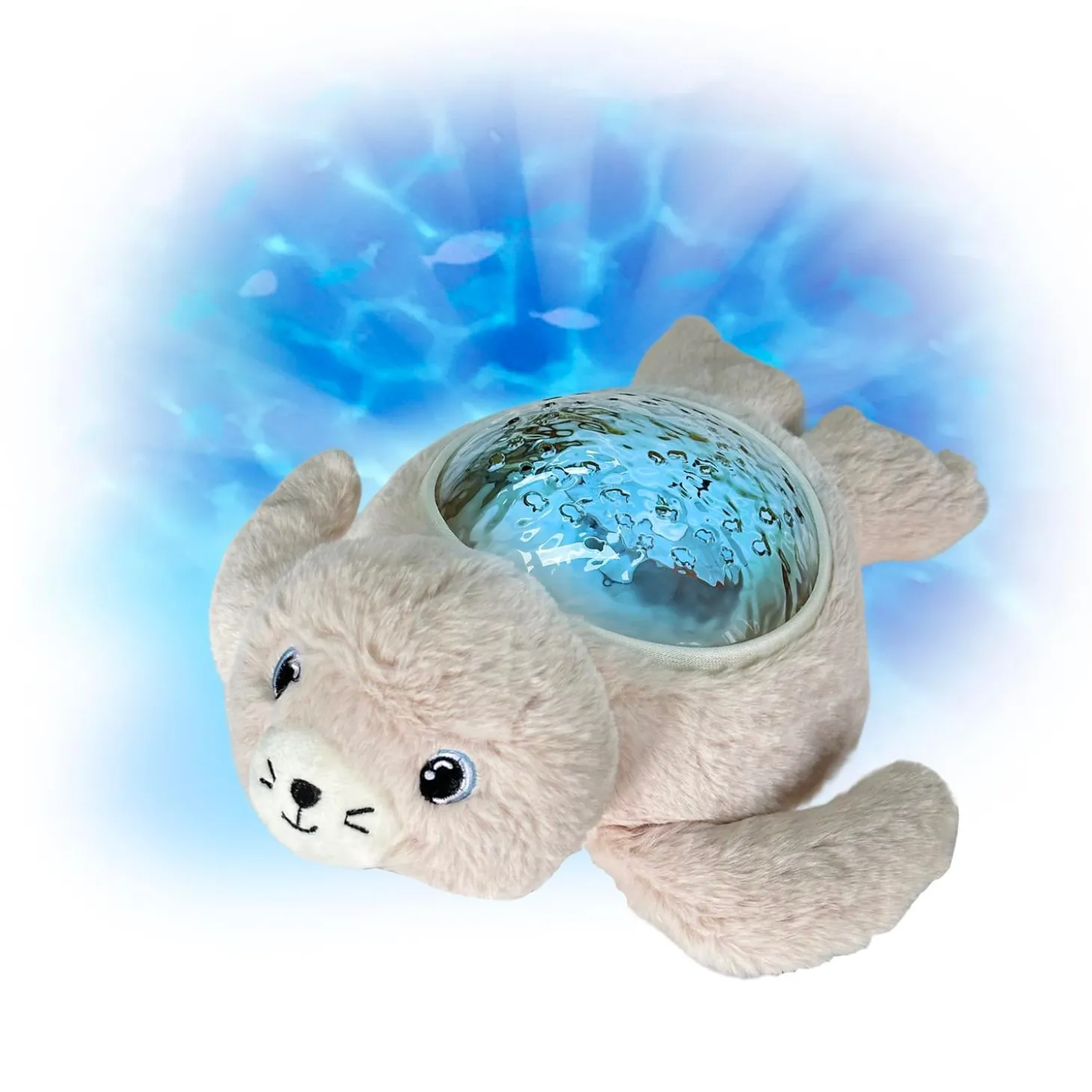 Pabobo Veilleuse projecteur Aqua Dream Phoque Beige