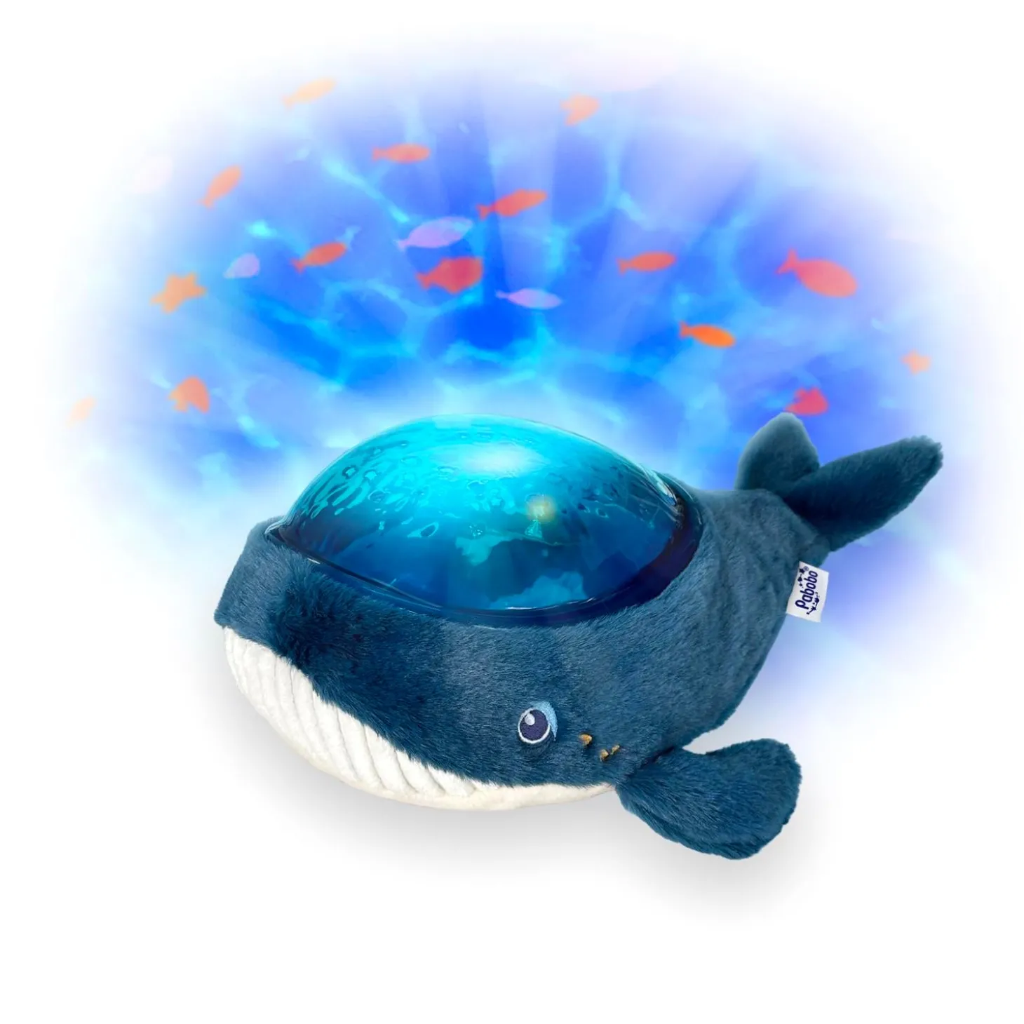 Pabobo Veilleuse projecteur Aqua Dream Baleine Bleu Canard