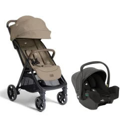 Pack Poussette Duo Parcel Lx Sandstone + coque I-Snug 2 Shale                            de Joie