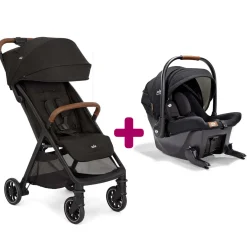 Pack Poussette duo Poussette Pact Pro Shale + coque Sprint Eclipse                            de Joie