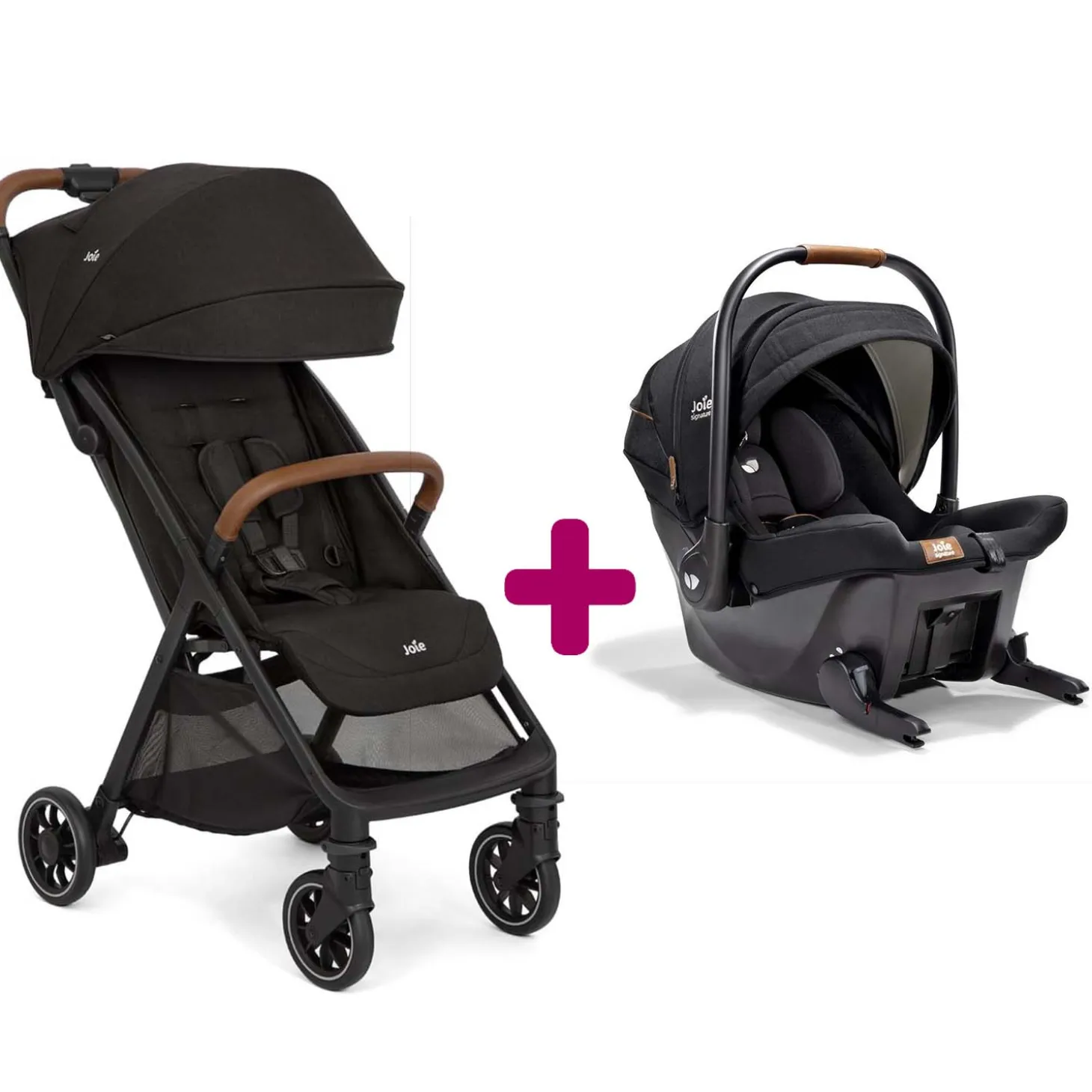 Pack Poussette duo Poussette Pact Pro Shale + coque Sprint Eclipse de Joie