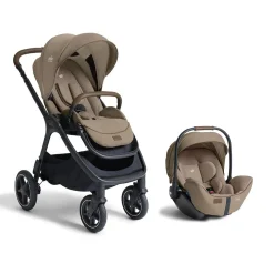 Pack poussette Finiti Sandstone + coque I-level allongeable                            de Joie