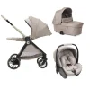 Pack Poussette trio Bellagio 2 Como Lake + nacelle + siège auto first seat recline                            de Chicco