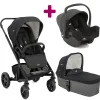 Pack poussette trio Chrome Shale + coque I-Snug 2 shale + nacelle Shale                            de Joie                                                                                                                4 avis