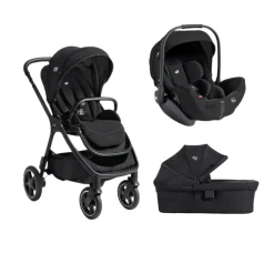 Pack poussette trio Finiti Eclipse + nacelle Ramble Eclipse + coque I-Level pro Eclipse                            de Joie