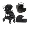 Pack poussette trio Finiti Eclipse + nacelle Ramble Eclipse + coque I-Snug Shale                            de Joie                                                                                                                7 avis