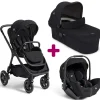 Pack poussette trio Finiti Eclipse + nacelle Ramble XL Eclipse + coque I-Level pro Eclipse                            de Joie