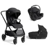 Pack poussette trio Valora Eclipse + coque i-starter + nacelle calmi                            de Joie