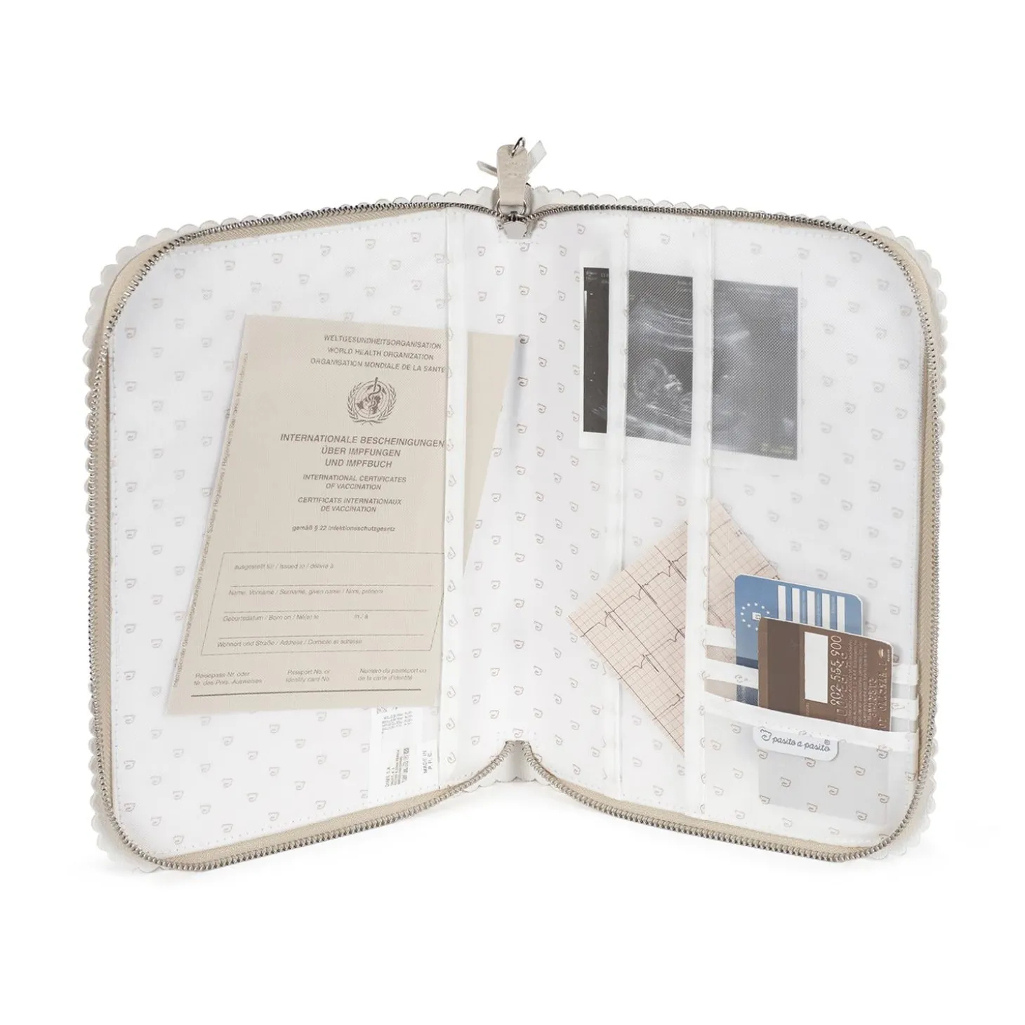 Pasito a Pasito Protege Carnet de Santé Icon Cream