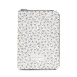 Pasito a Pasito                    Protège Carnet de Santé Little Bloom Fleurs    Gris