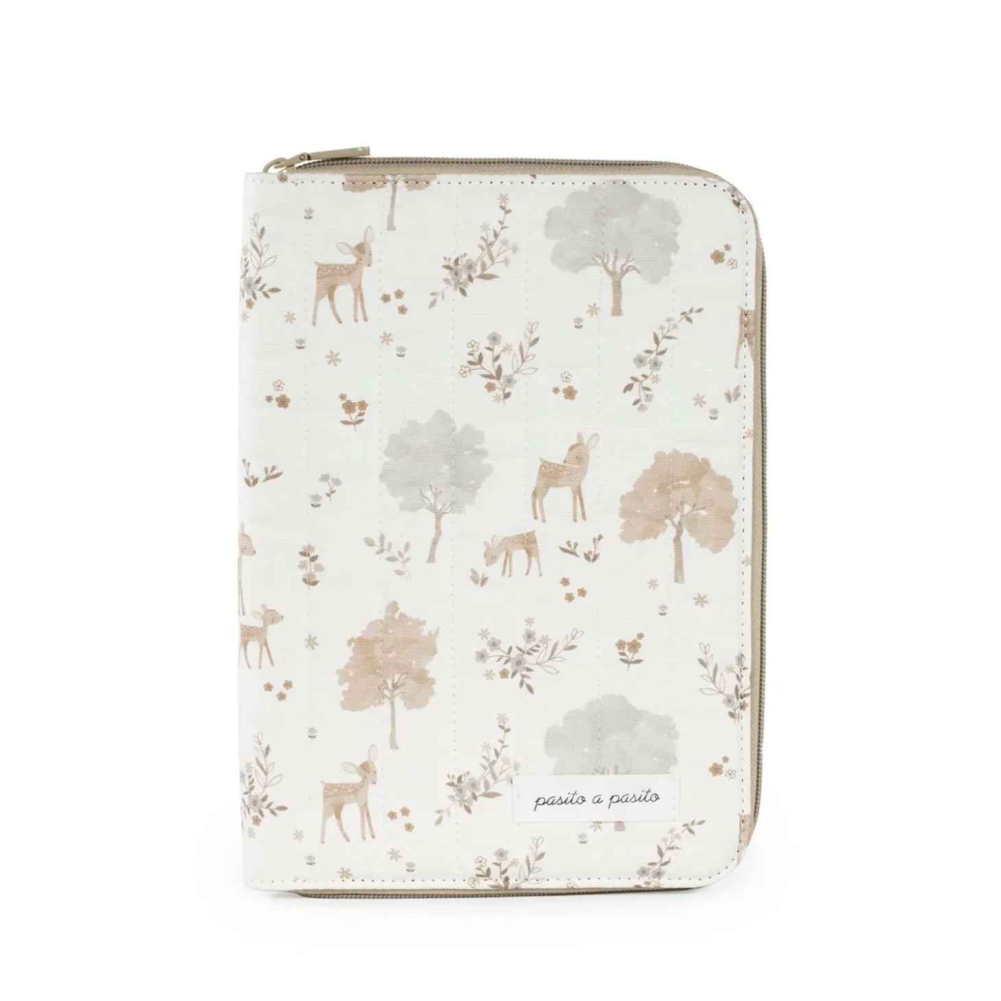 Pasito a Pasito Protège Carnet de Santé Nara Beige