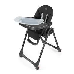 Peg Perego                    Chaise haute prima Pappa Follow Me    True Black