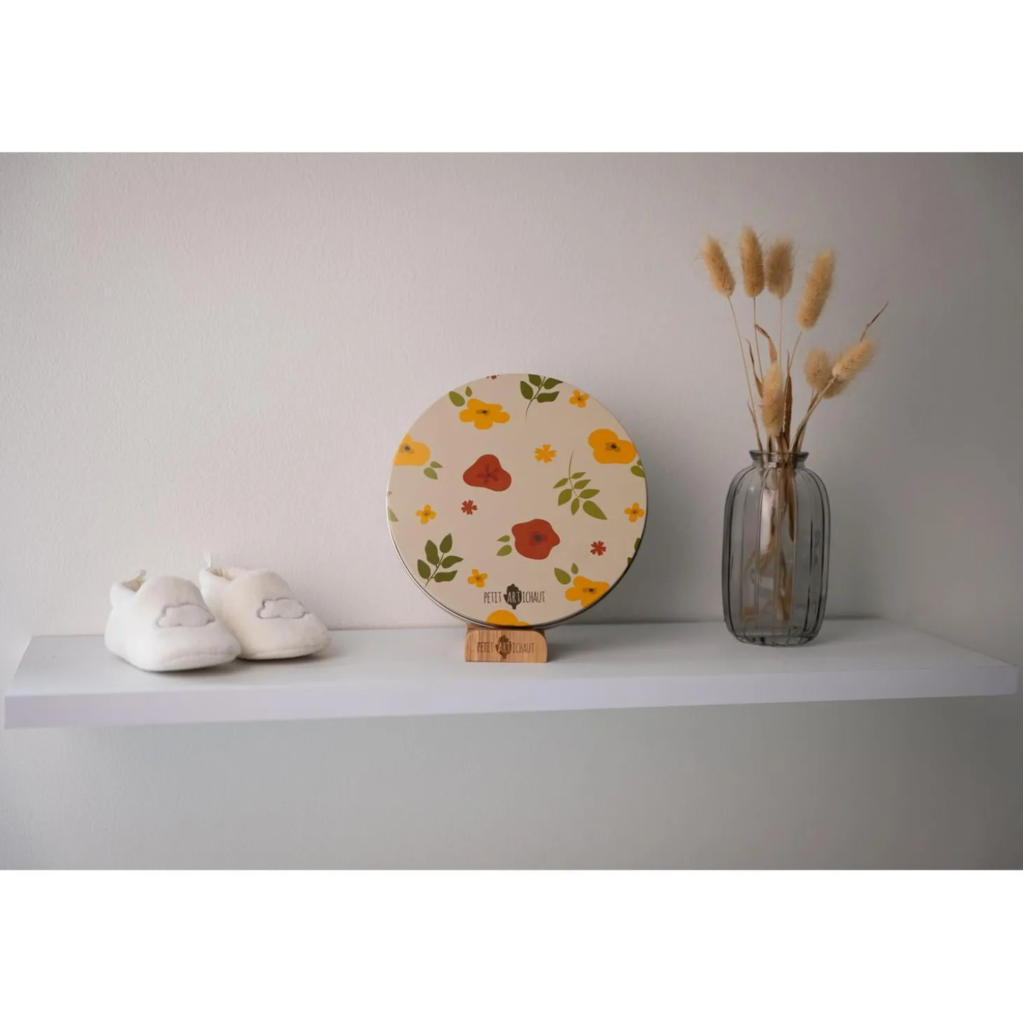 Petit Artichaut Baby Box Ronde Little Prairie Beige