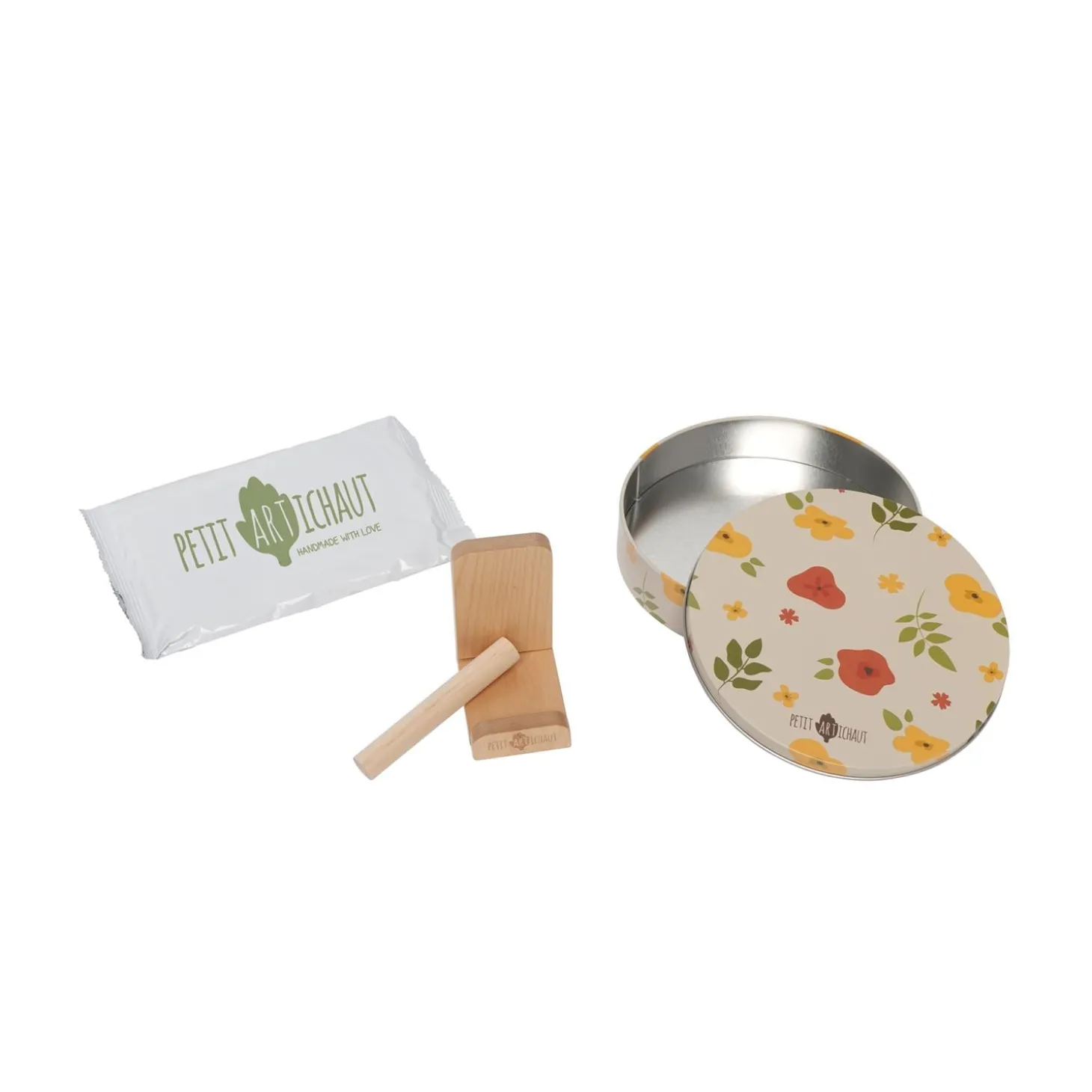 Petit Artichaut Baby Box Ronde Little Prairie Beige