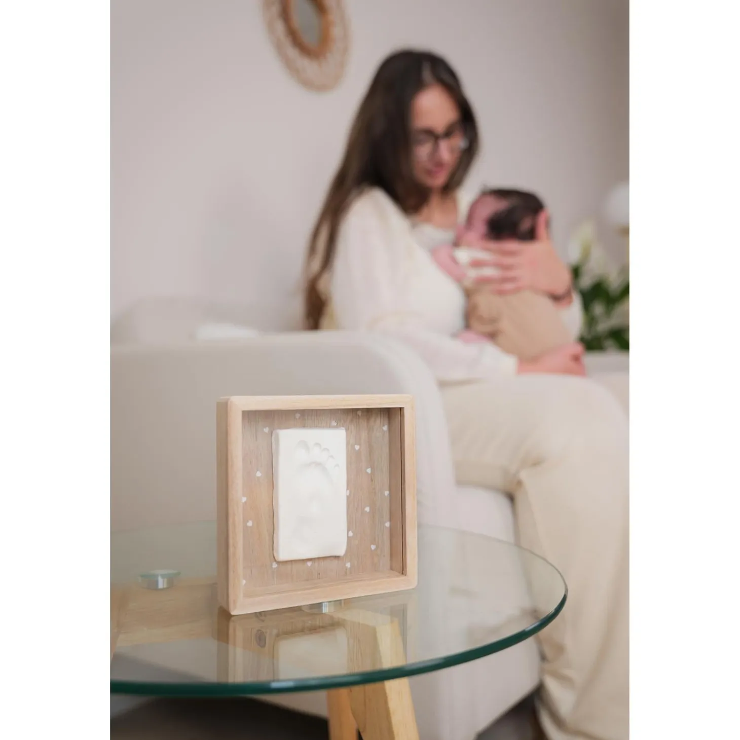 Petit Artichaut Boîte Empreinte Jolis Cœurs
