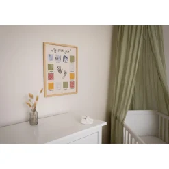 Petit Artichaut Cadre de Ma Première Année Beige/Multicolore