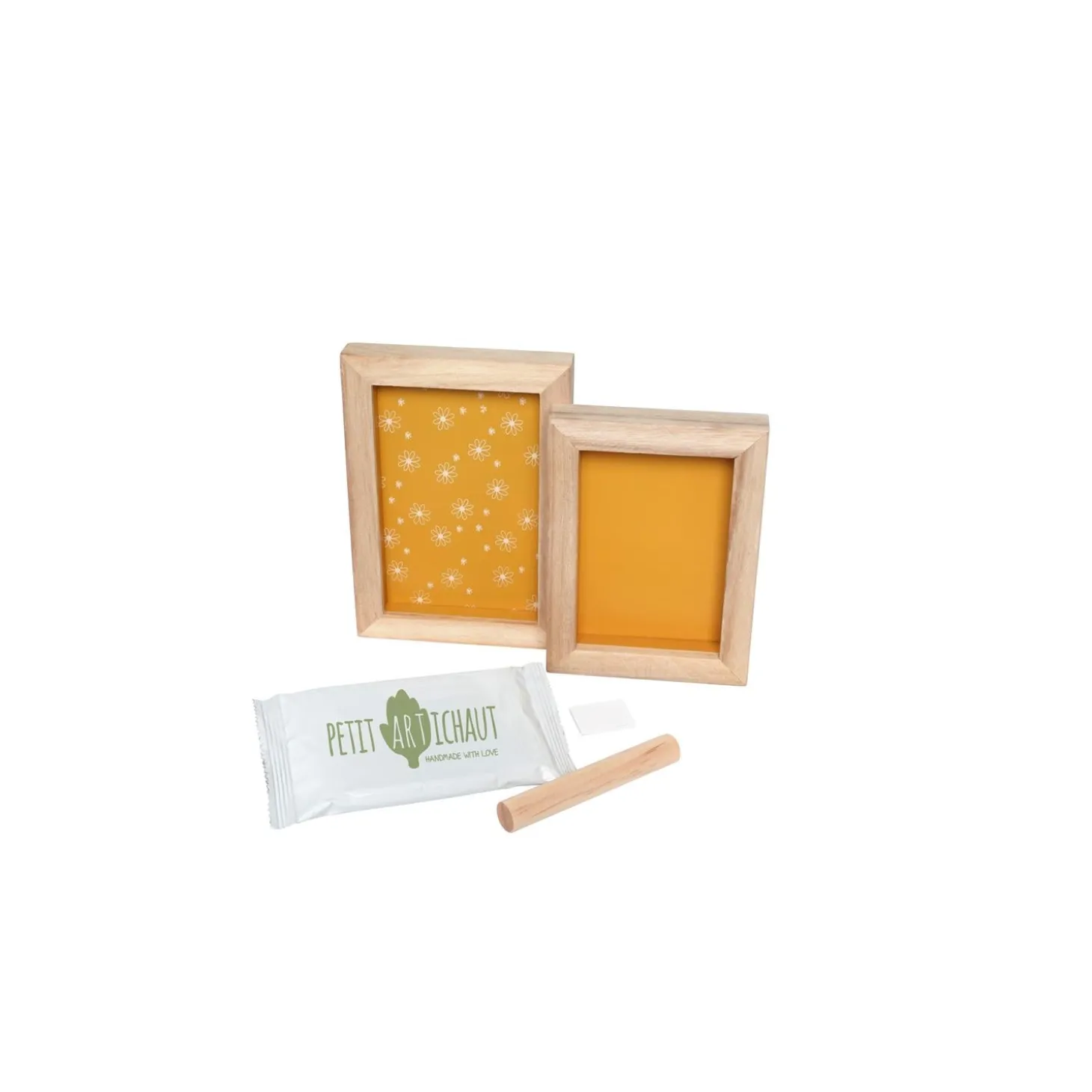 Petit Artichaut Cadre Duo Daisy Ochre