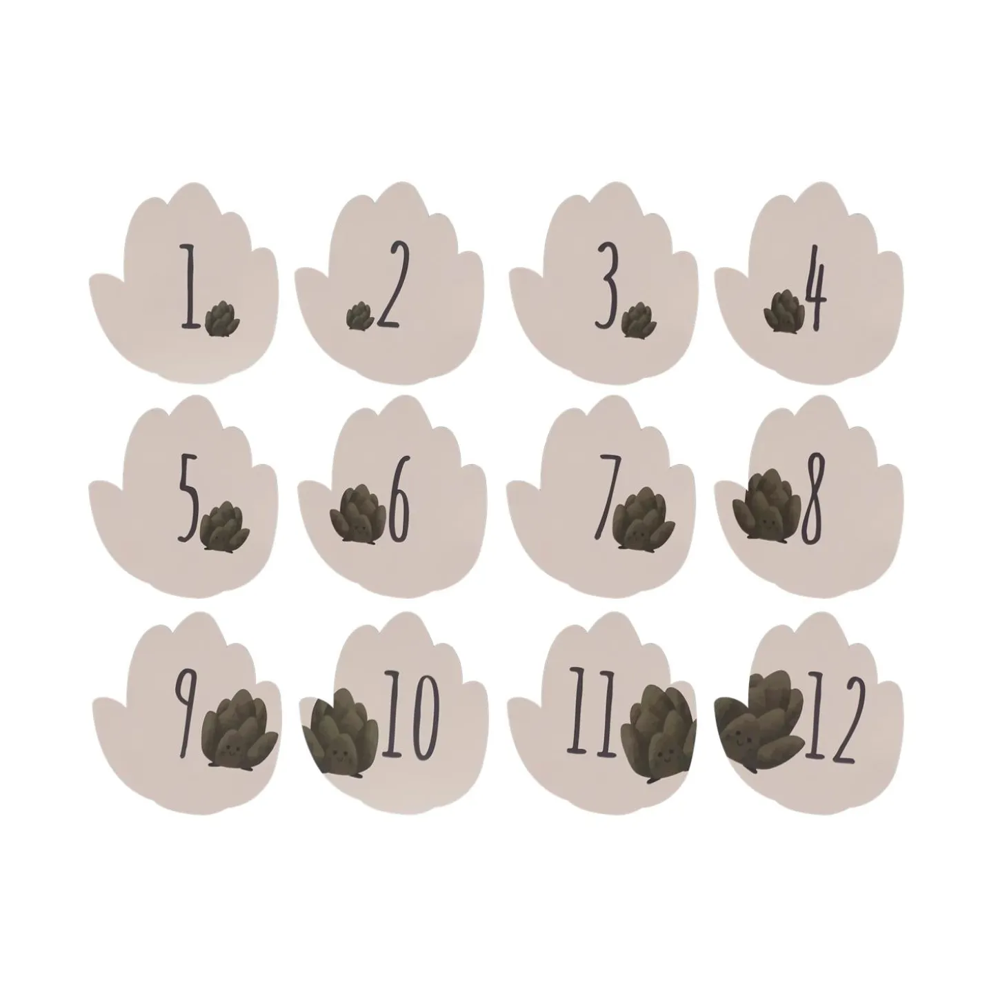 Petit Artichaut Coffret naissance Multicolore