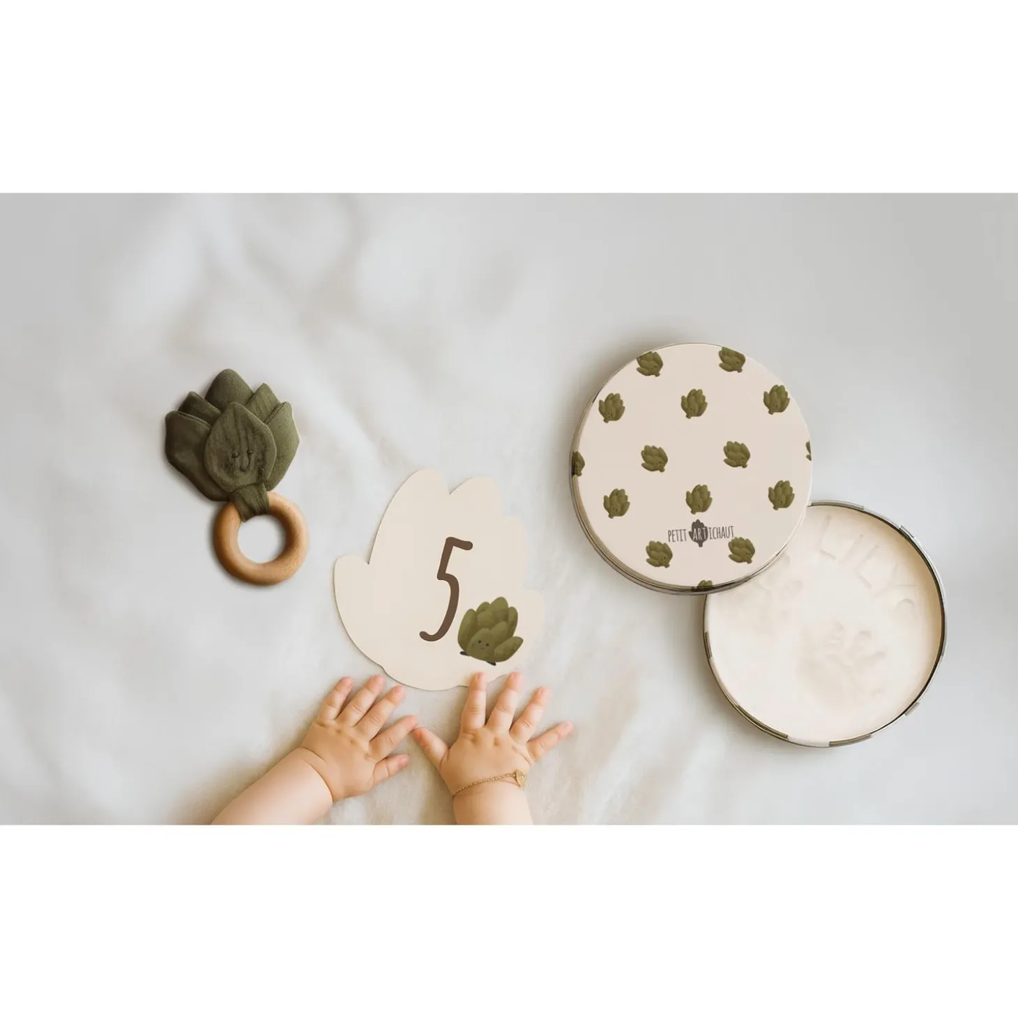 Petit Artichaut Coffret naissance Multicolore