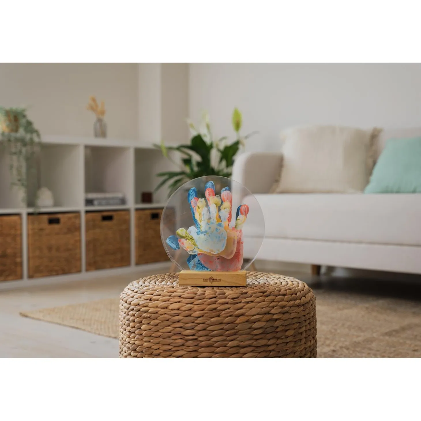 Petit Artichaut Kit d'empreinte Family Colors Multicolore