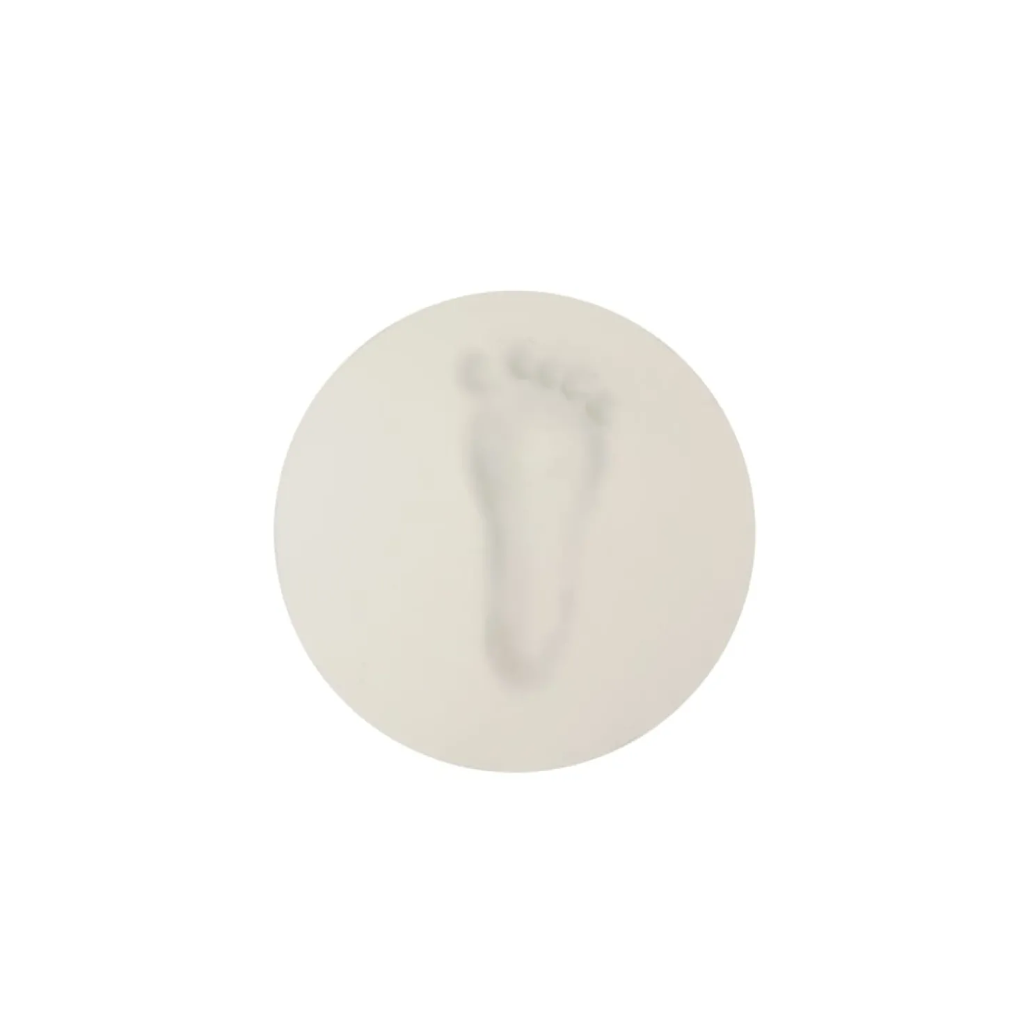 Petit Artichaut 2 Magnets Empreinte Blanc