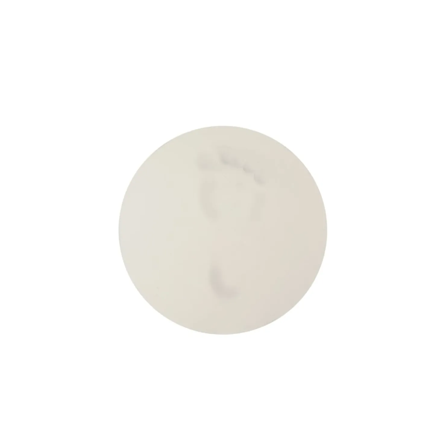 Petit Artichaut 2 Magnets Empreinte Blanc