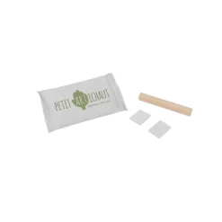 Petit Artichaut 2 Magnets Empreinte Blanc