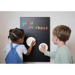 Petit Artichaut 2 Magnets Empreinte Blanc
