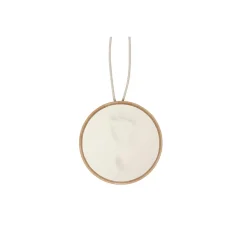 Petit Artichaut Médaillon Empreinte Bois Bois