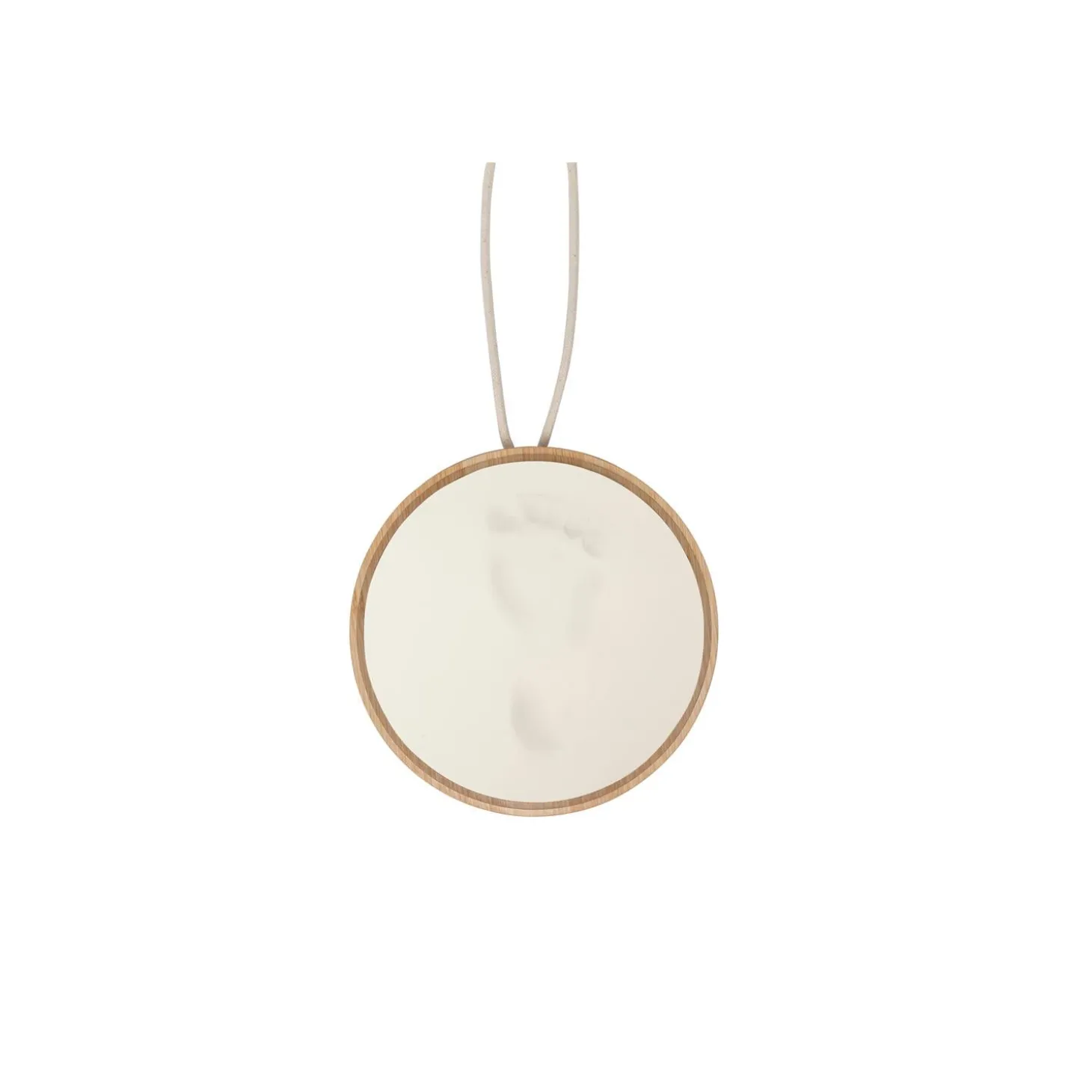 Petit Artichaut Médaillon Empreinte Bois Bois