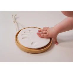 Petit Artichaut Médaillon Empreinte Bois Bois