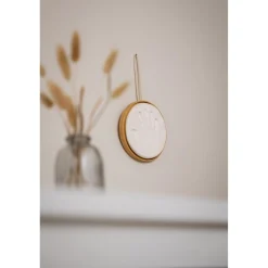 Petit Artichaut Médaillon Empreinte Bois Bois