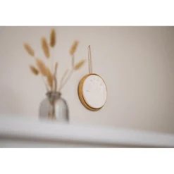 Petit Artichaut Médaillon Empreinte Bois Bois