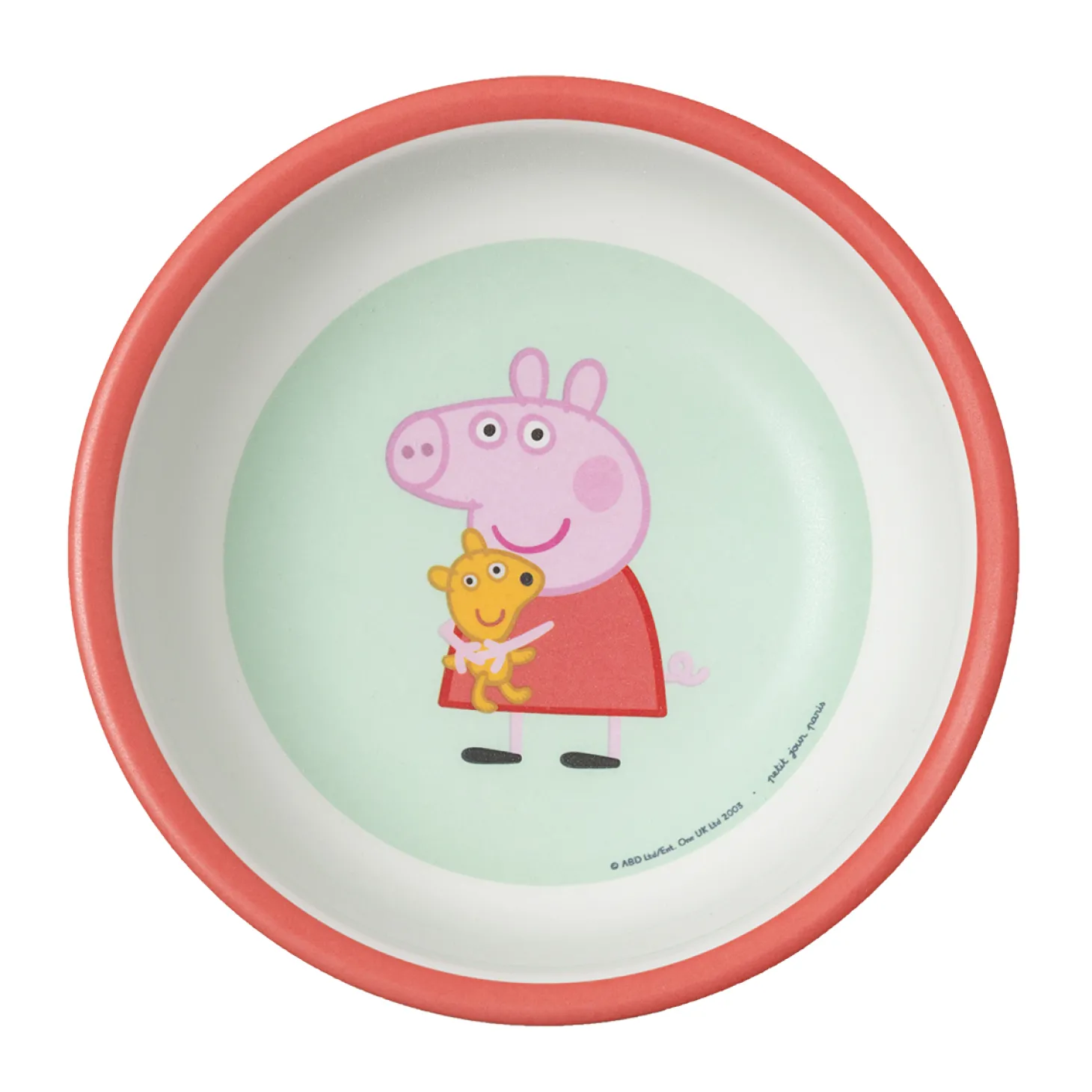 petit jour paris Bol Peppa Pig Rouge