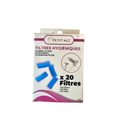 Petit nez                    Filtres pour mouches-bébés    Bleu