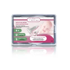 Petit nez                    Mouche bébé par aspiration    Transparent